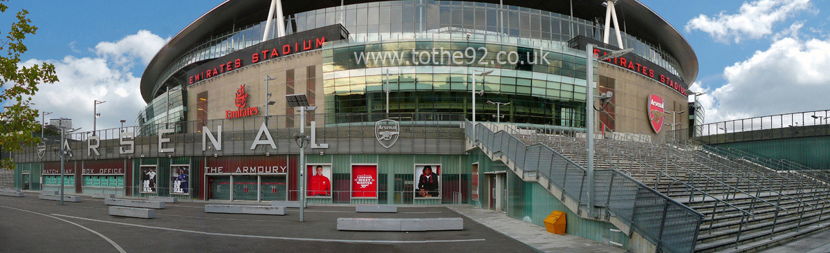 Emirates Stadium Panoramic, Arsenal FC