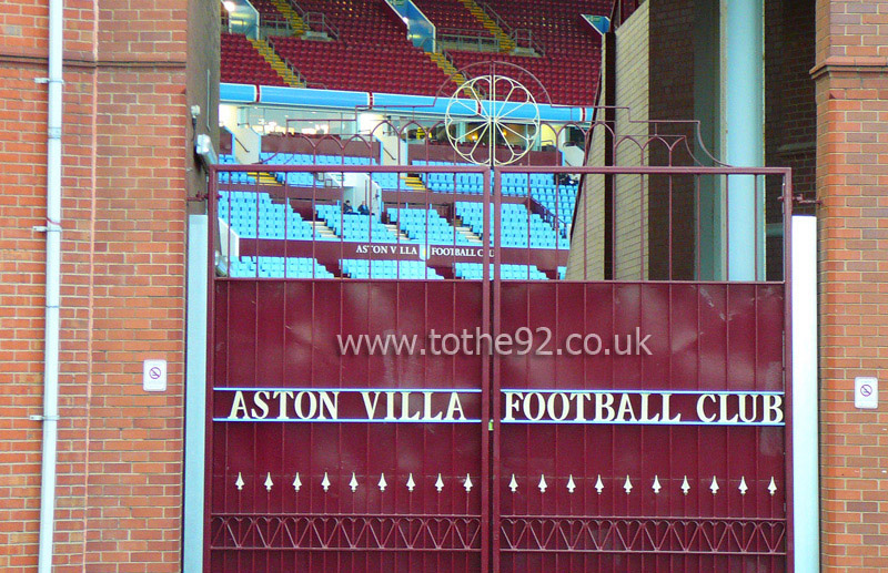Gates, Villa Park, Aston Villa FC