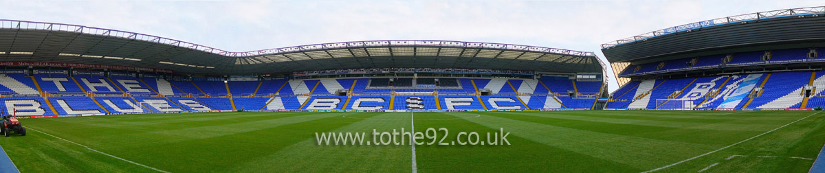 St Andrews Stadium Panoramic, Birmingham City FC