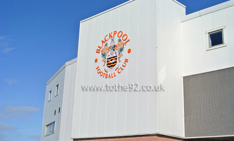 Exterior, Bloomfield Road, Blackpool FC
