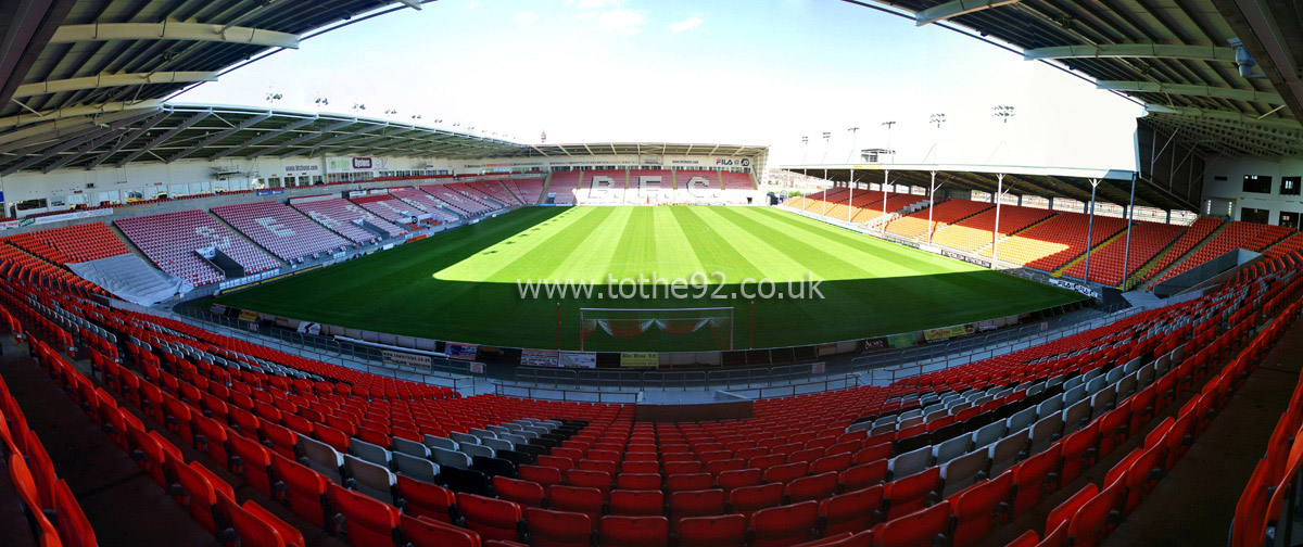 Bloomfield Road Panoramic, Blackpool FC