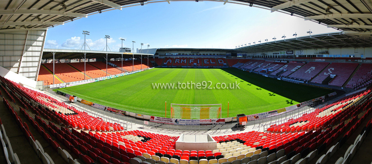 Bloomfield Road Panoramic, Blackpool FC