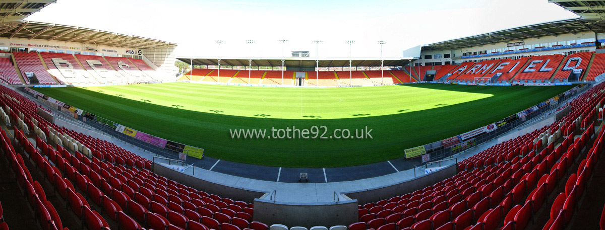 Bloomfield Road Panoramic, Blackpool FC