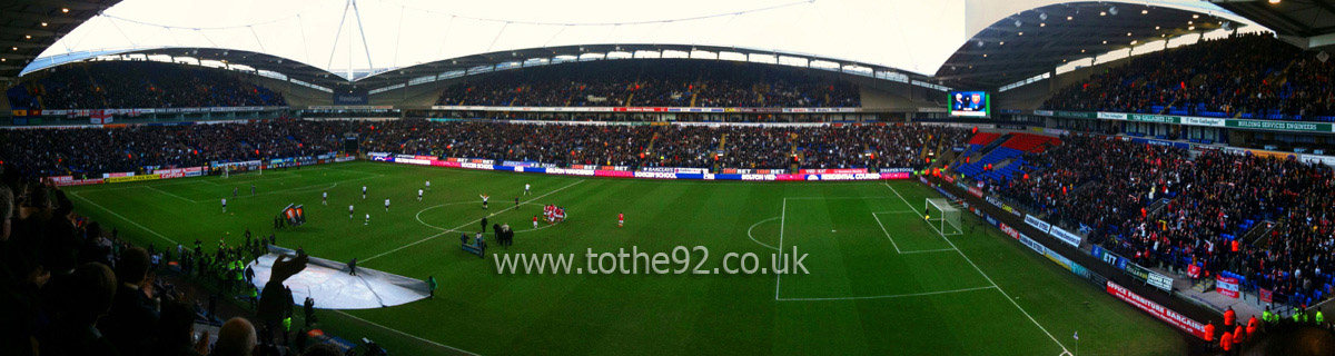 University of Bolton Stadium Panoramic, Bolton Wanderers FC