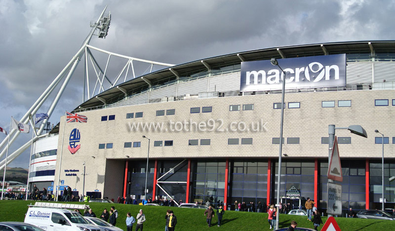 reebok stadium map