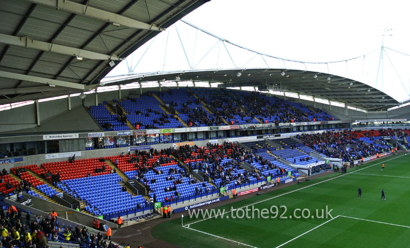 map of reebok stadium