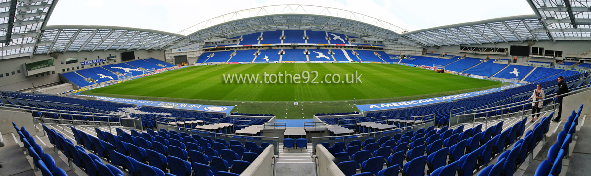 Amex Stadium Panoramic, Brighton & Hove Albion FC