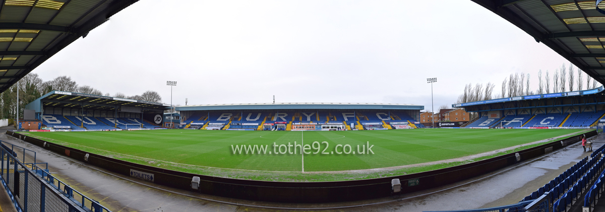 JD Stadium Panoramic, Bury FC