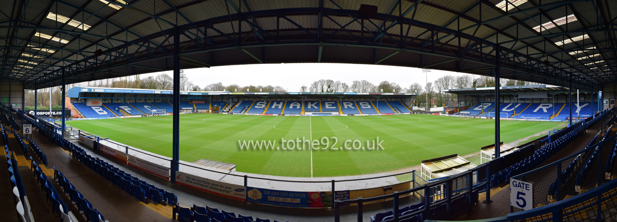 JD Stadium Panoramic, Bury FC