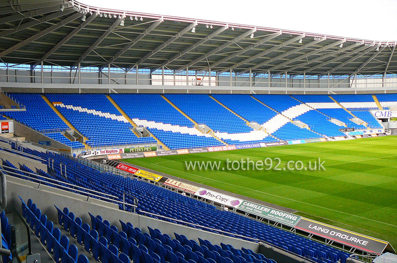 Empty Cardiff City Stadium - Ninian Stand, 14/01/13 Cardiff…