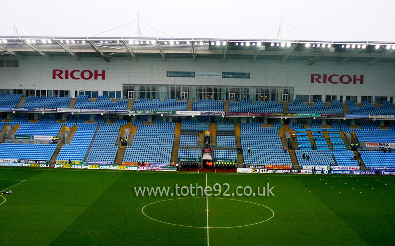 West Stand, Ricoh Arena, Coventry City FC
