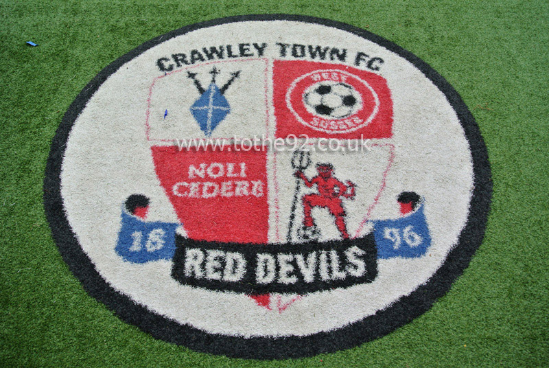 Pitch Logo, Checkatrade.com Stadium, Crawley Town FC