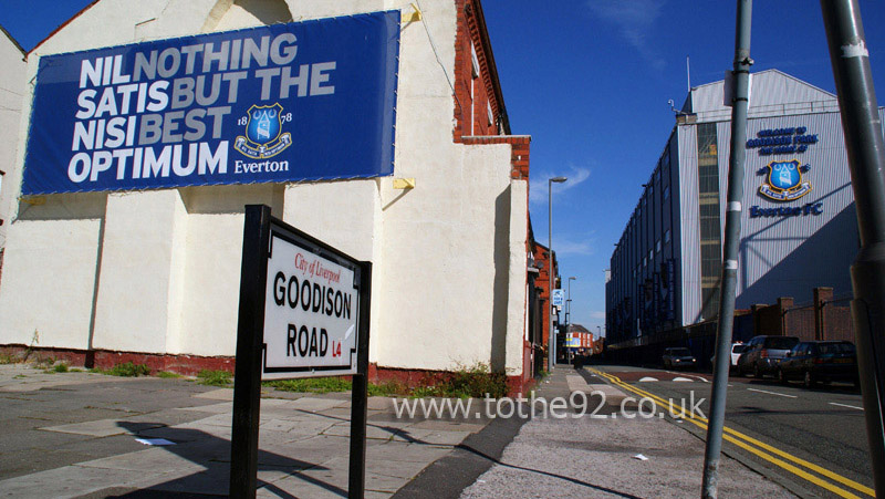 Goodison Road, Goodison Park, Everton FC