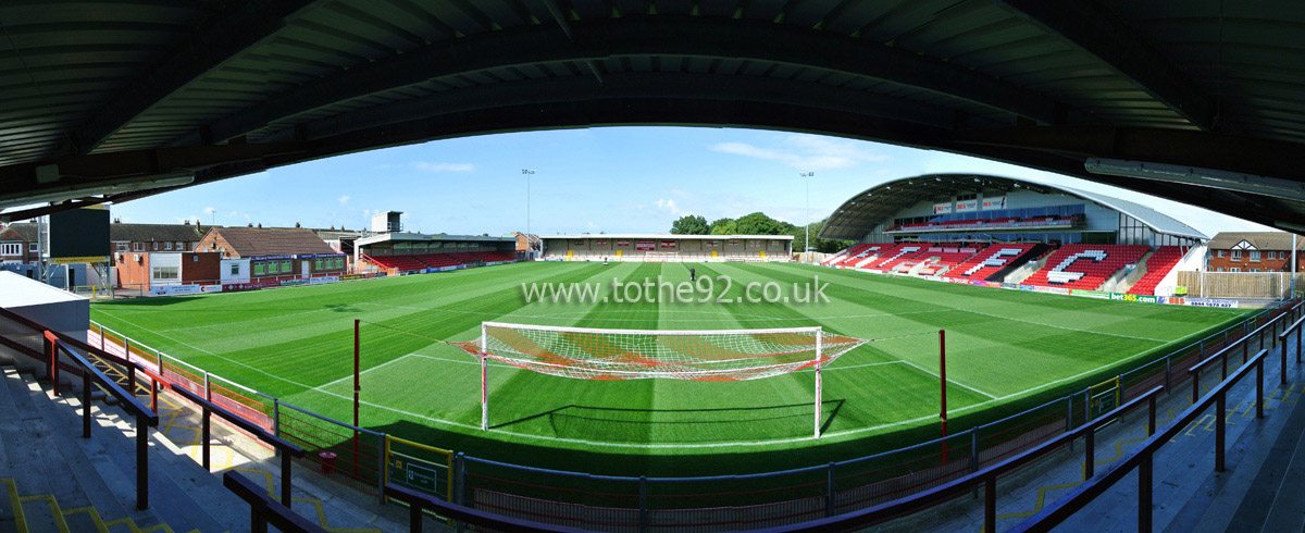 Highbury Stadium Panoramic, Fleetwood Town FC