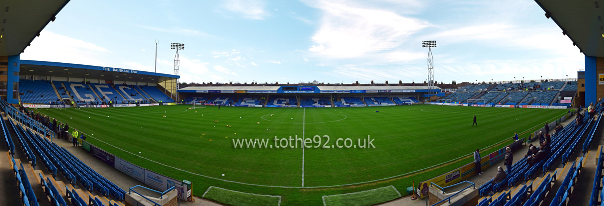 Priestfield Stadium Panoramic, Gillingham FC