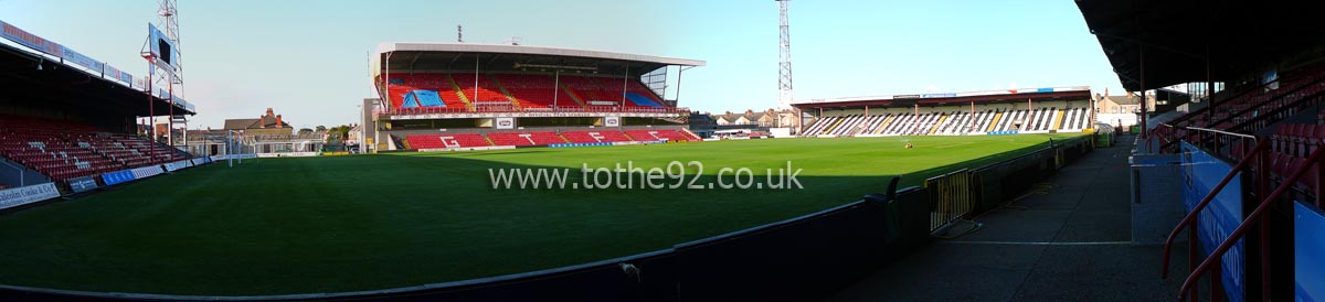 Blundell Park Panoramic, Grimsby Town FC