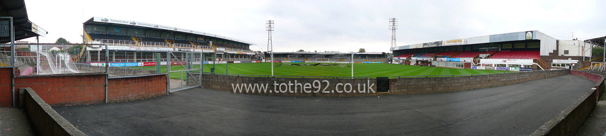 Edgar Street Panoramic, Hereford United FC