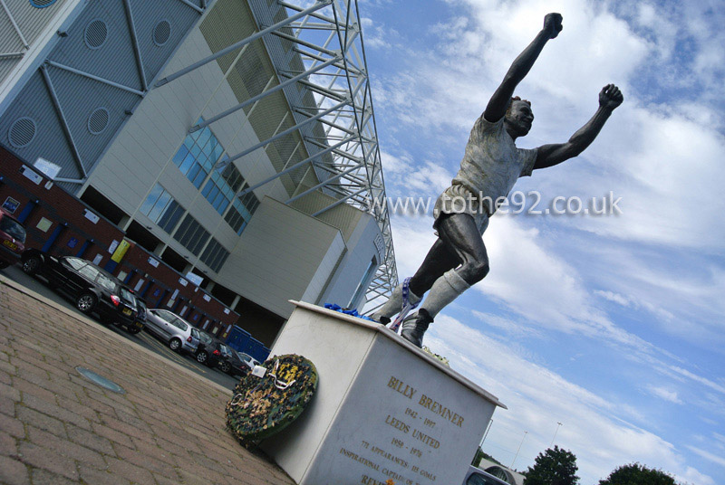 Billy Bremner Statue, Elland Road, Leeds United FC