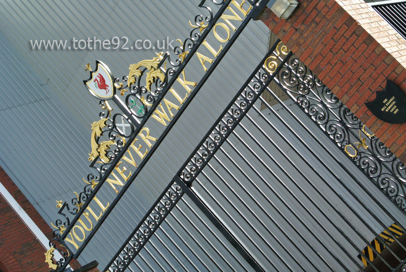 You'll Never Walk Alone Gates, Anfield, Liverpool FC