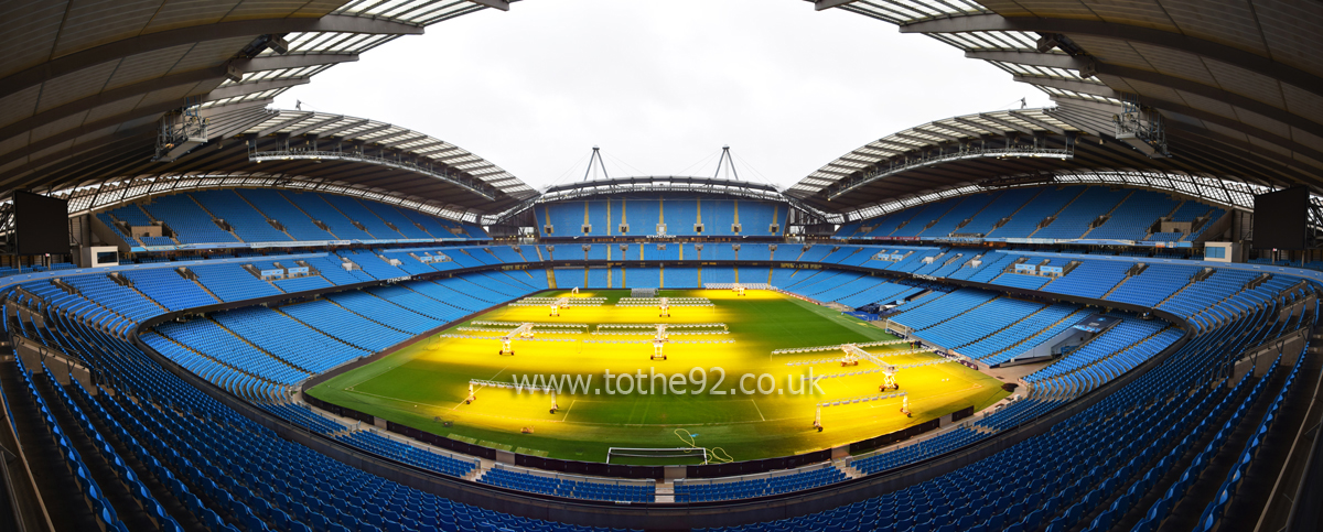 Etihad Stadium Panoramic, Manchester City FC