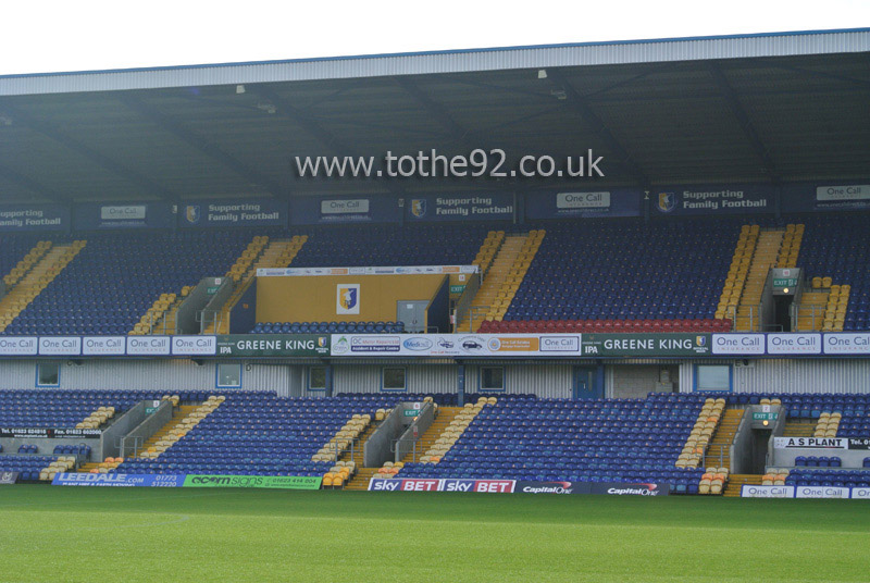 Ian Greaves Stand, One Call Stadium, Mansfield Town FC
