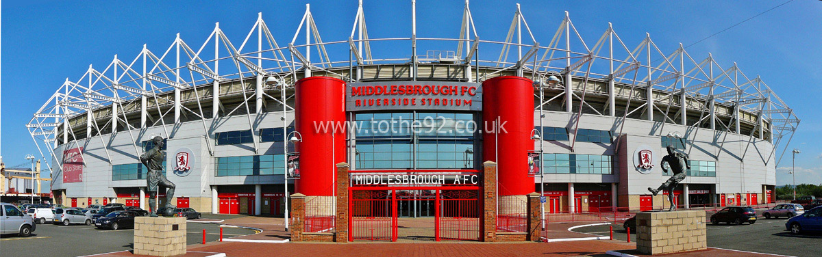 Riverside Stadium Panoramic, Middlesbrough FC