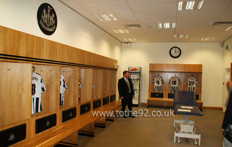 Changing Rooms, St James' Park, Newcastle United FC
