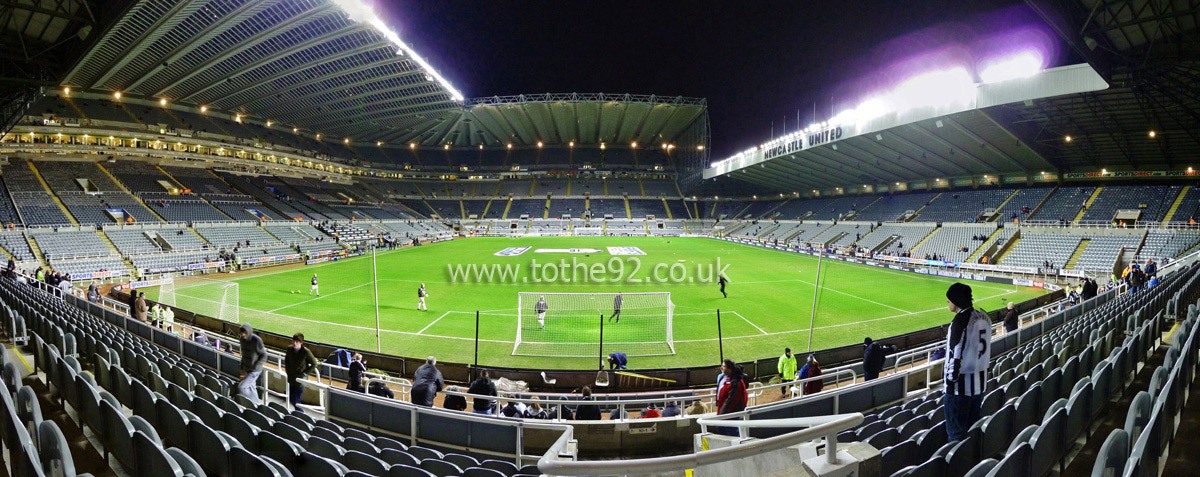 St James' Park Panoramic, Newcastle United FC