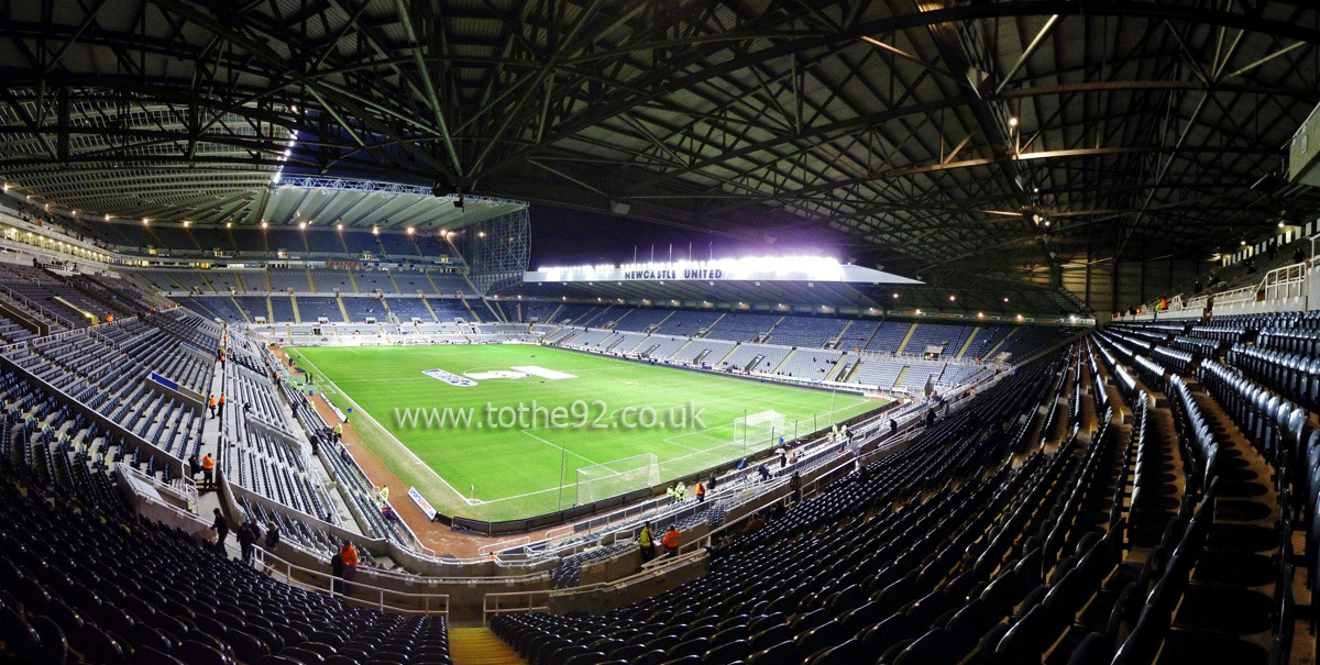 St James' Park Panoramic, Newcastle United FC