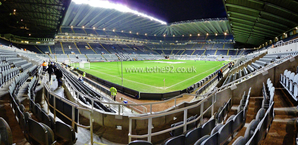 St James' Park Panoramic, Newcastle United FC