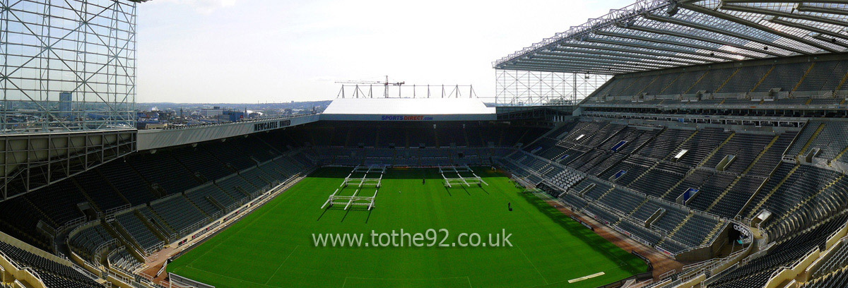 St James' Park Panoramic, Newcastle United FC