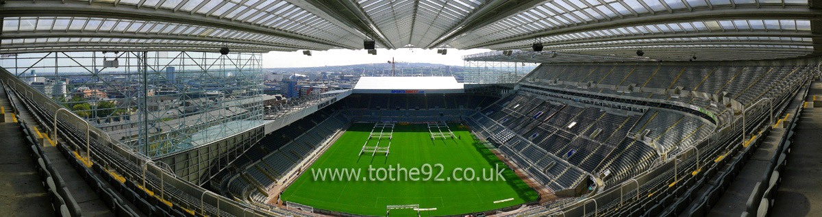 St James' Park Panoramic, Newcastle United FC