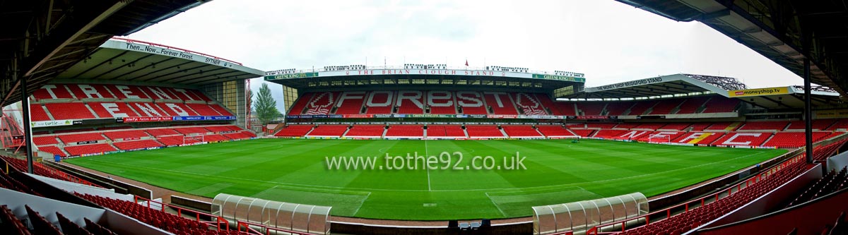 City Ground Panoramic, Nottingham Forest FC