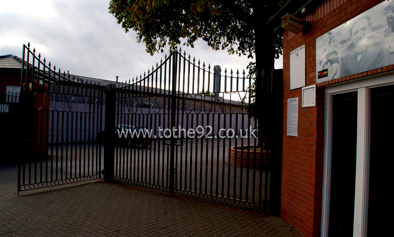 Entry Gates, Meadow Lane, Notts County FC