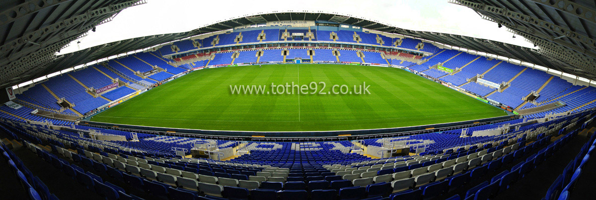 Madejski Stadium Panoramic, Reading FC