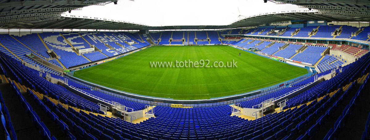 Madejski Stadium Panoramic, Reading FC