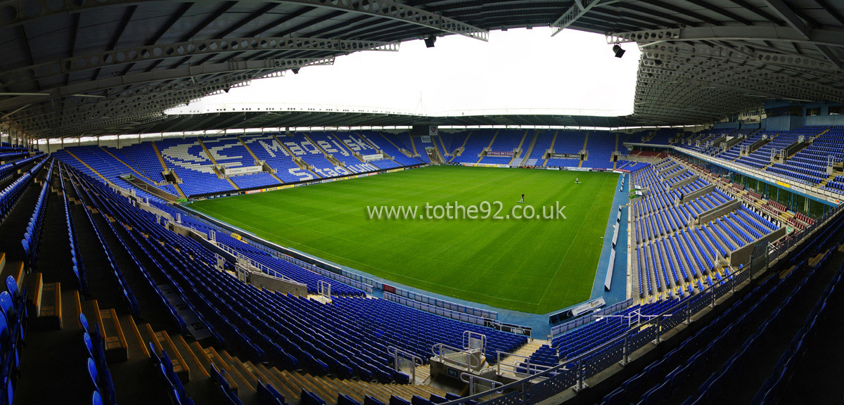 Madejski Stadium Panoramic, Reading FC