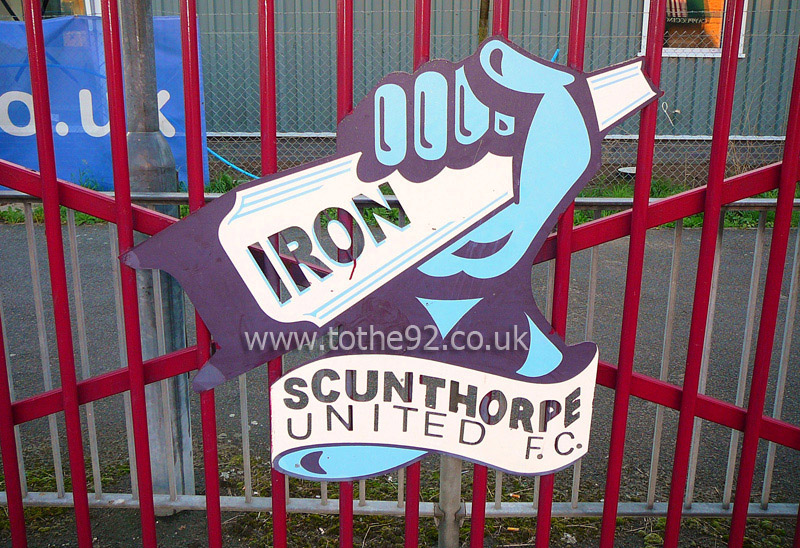 Exterior Gates, Glanford Park, Scunthorpe United FC