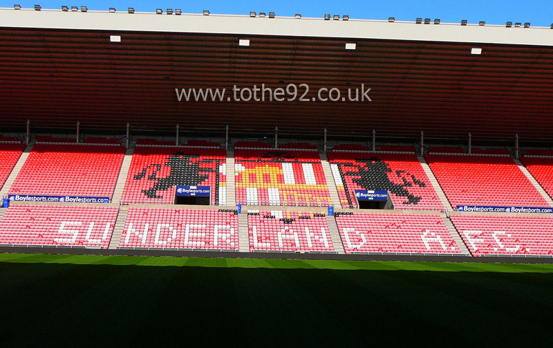 East Stand, Stadium Of Light, Sunderland AFC