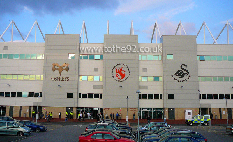 Exterior, Liberty Stadium, Swansea City FC