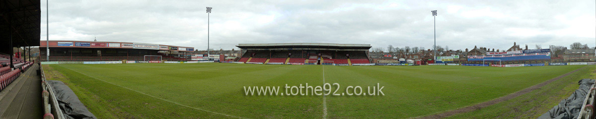 Bootham Crescent Panoramic, York City FC