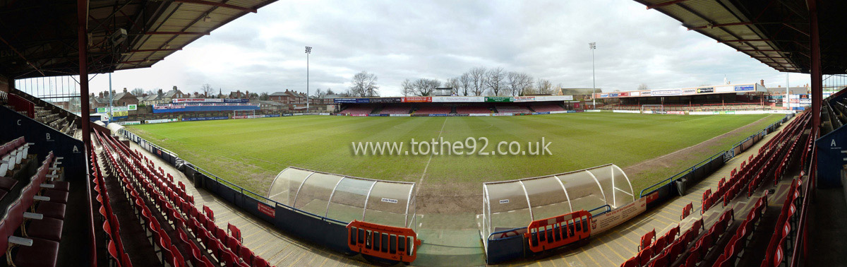 Bootham Crescent Panoramic, York City FC