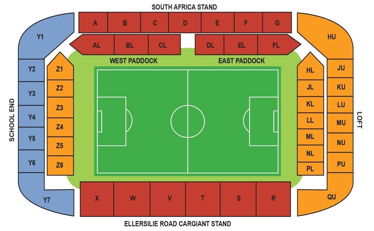 Loftus Road seating plan