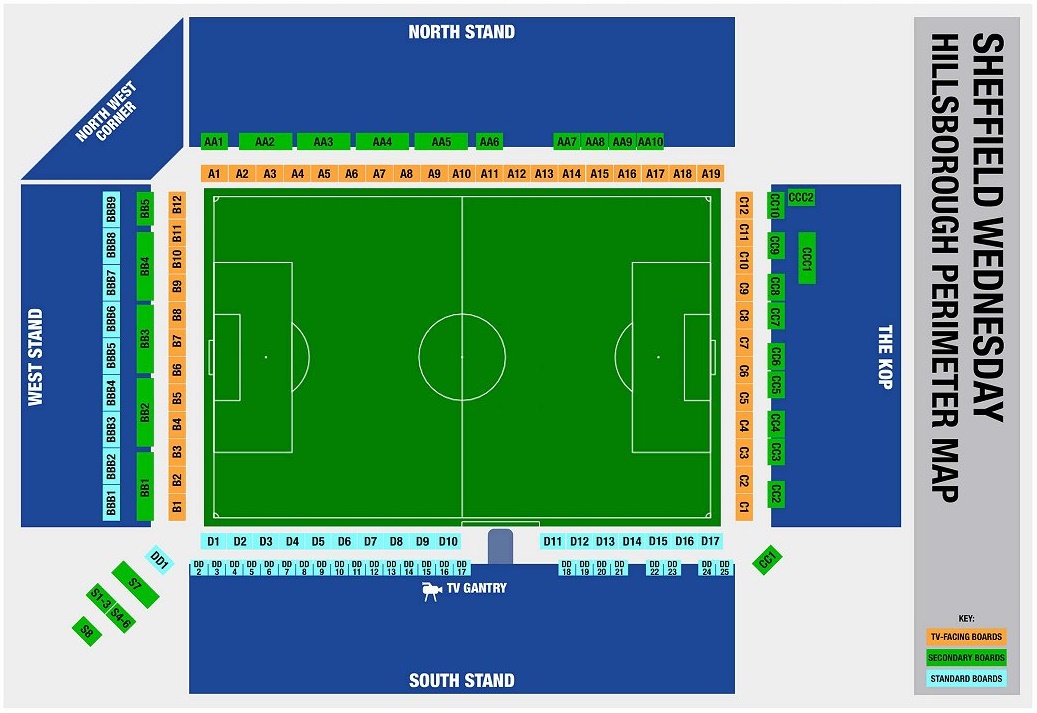 Hillsborough seating plan