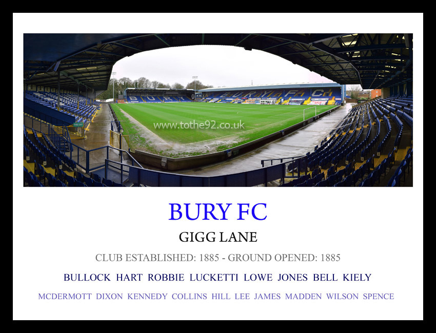 Bury FC Legends Photo