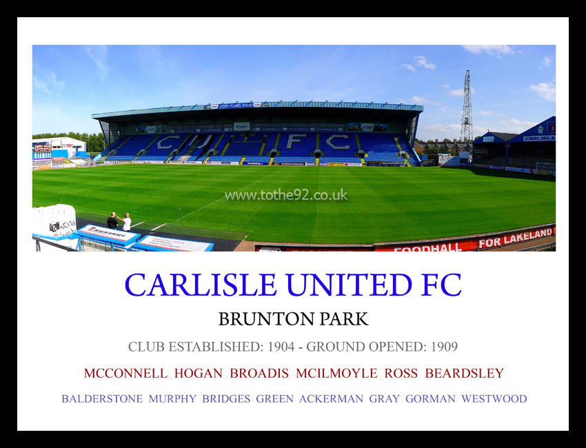 Carlisle United FC Legends Photo