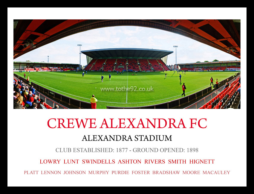 Crewe Alexandra FC Legends Photo