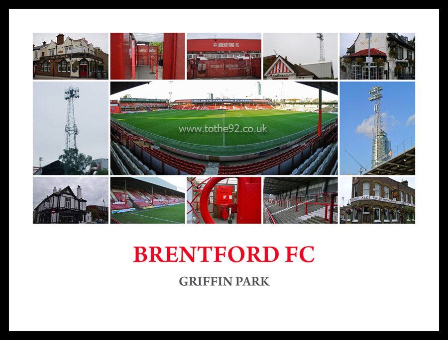 Brentford FC Photographic Montage