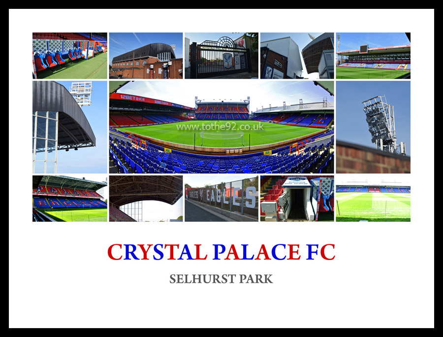 Crystal Palace FC Photographic Montage