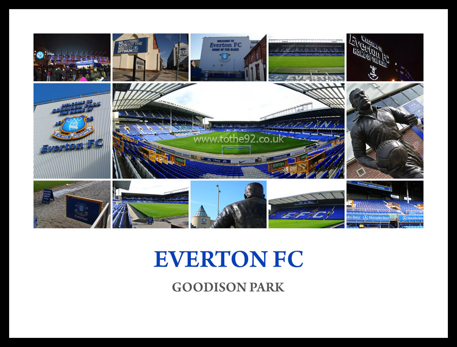 Everton FC Photographic Montage